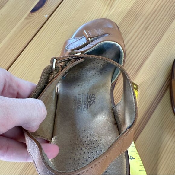 S.A.S. Sandals Tabby Slingback Comfort Sandal, Caramel Light Brown Color 7.5 - Picture 10 of 10